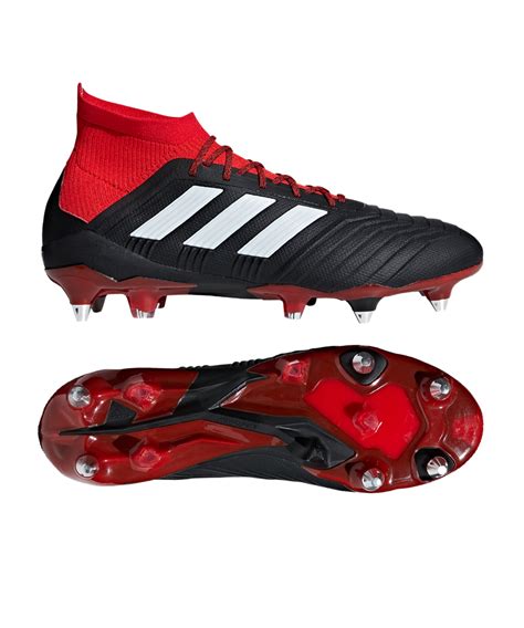 adidas predator stollenschuhe rot schwarz weiß|adidas predator kleidung.